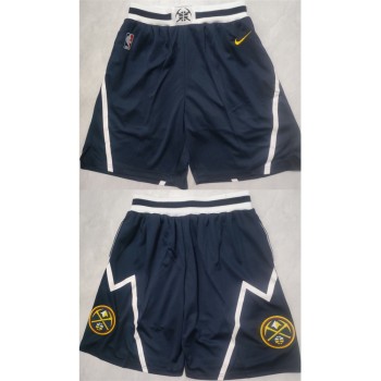 Men's Denver Nuggets Navy Shorts (Run Small) Men's Denver Nuggets Navy Shorts (Run Small)