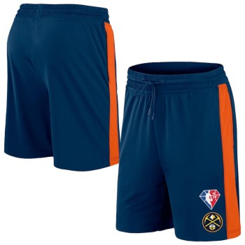 Men's Denver Nuggets Navy/orange Shorts Men's Denver Nuggets Navy/orange Shorts