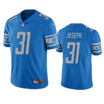 Men's Detroit Lions #31 Kerby Joseph Blue Vapor Untouchable Limited Stitched Jersey Men's Detroit Lions #31 Kerby Joseph Blue Vapor Untouchable Limited Stitched Jersey
