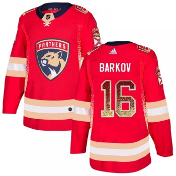 Men's Florida Panthers #16 Aleksander Barkov Red Drift Fashion Stitched NHL Jersey Men's Florida Panthers #16 Aleksander Barkov Red Drift Fashion Stitched NHL Jersey