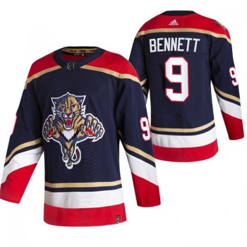 Men's Florida Panthers #9 Sam Bennett Navy Stitched Jersey Men's Florida Panthers #9 Sam Bennett Navy Stitched Jersey