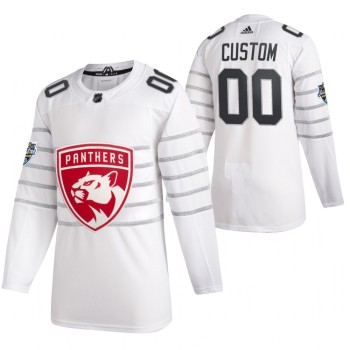 Men's Florida Panthers Personalized White All Star Stitched NHL Jersey Men's Florida Panthers Personalized White All Star Stitched NHL Jersey