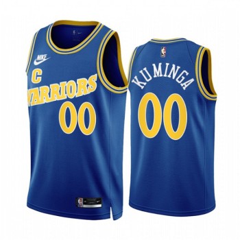 Men's Golden State Warriors #00 Jonathan Kuminga 2022/23 Royal Classic Edition Stitched Basketball Jersey Men's Golden State Warriors #00 Jonathan Kuminga 2022/23 Royal Classic Edition Stitched Basketball Jersey