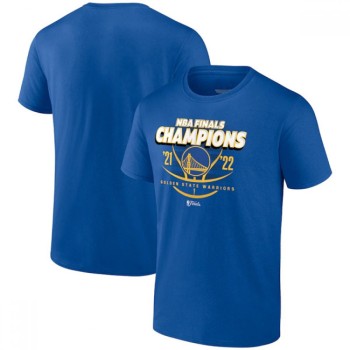 Men's Golden State Warriors 2021-2022 Royal NBA Finals Champions Lead the Change T-Shirt Men's Golden State Warriors 2021-2022 Royal NBA Finals Champions Lead the Change T-Shirt