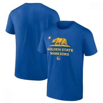 Men's Golden State Warriors 2022 Royal Hometown Collection State Flag T-Shirt Men's Golden State Warriors 2022 Royal Hometown Collection State Flag T-Shirt