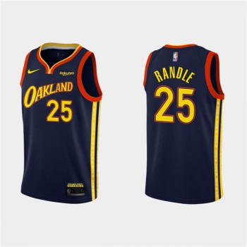 Men's Golden State Warriors #25 Chasson Randle 2020-21 Navy City Edition Stitched NBA Jersey Men's Golden State Warriors #25 Chasson Randle 2020-21 Navy City Edition Stitched NBA Jersey