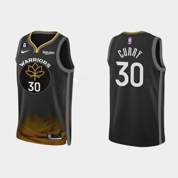 Men's Golden State Warriors #30 Stephen Curry 2022/2023 Black City edition Stitched Basketball Jersey Men's Golden State Warriors #30 Stephen Curry 2022/2023 Black City edition Stitched Basketball Jersey