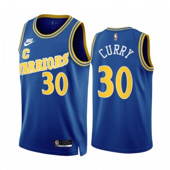 Men's Golden State Warriors #30 Stephen Curry 2022/23 Royal Classic Edition Stitched Basketball Jersey Men's Golden State Warriors #30 Stephen Curry 2022/23 Royal Classic Edition Stitched Basketball Jersey