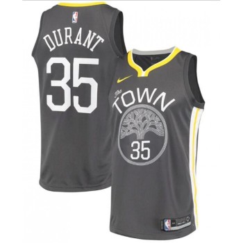 Men's Golden State Warriors #35 Kevin Durant Black Statement Edition Swingman Stitched Jersey Men's Golden State Warriors #35 Kevin Durant Black Statement Edition Swingman Stitched Jersey