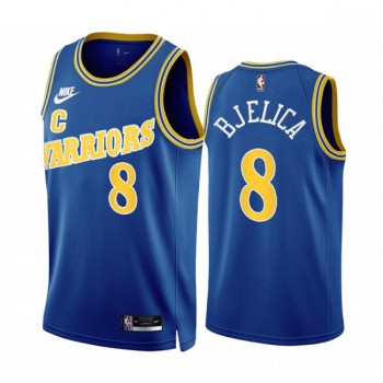 Men's Golden State Warriors #8 Nemanja Bjelica 2022/23 Royal Classic Edition Stitched Basketball Jersey Men's Golden State Warriors #8 Nemanja Bjelica 2022/23 Royal Classic Edition Stitched Basketball Jersey