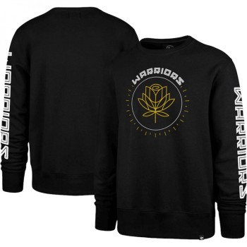 Men's Golden State Warriors '47 Black 2022/23 City Edition Two-Peat Headline Pullover Sweatshirt Men's Golden State Warriors '47 Black 2022/23 City Edition Two-Peat Headline Pullover Sweatshirt