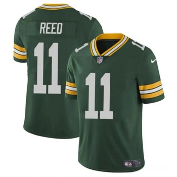 Men's Green Bay Packers #11 Jayden Reed Green Vapor Untouchable Stitched Jersey Men's Green Bay Packers #11 Jayden Reed Green Vapor Untouchable Stitched Jersey