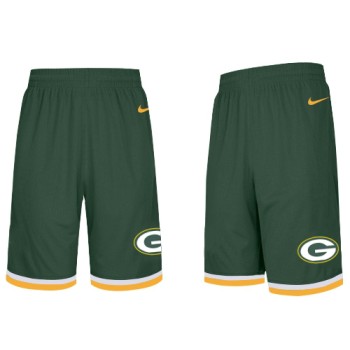 Men's Green Bay Packers 2019 Green Knit Performance Shorts Men's Green Bay Packers 2019 Green Knit Performance Shorts