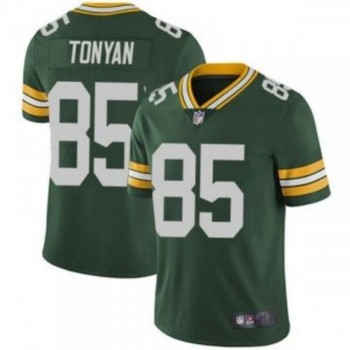 Men's Green Bay Packers #85 Robert Tonyan Green Vapor Untouchable Limited Stitched Jersey Men's Green Bay Packers #85 Robert Tonyan Green Vapor Untouchable Limited Stitched Jersey