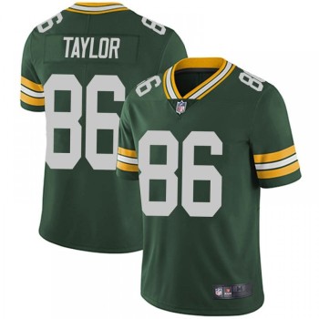 Men's Green Bay Packers #86 Malik Taylor Green Vapor Untouchable Limited Stitched Jersey Men's Green Bay Packers #86 Malik Taylor Green Vapor Untouchable Limited Stitched Jersey