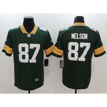 Men's Green Bay Packers #87 Jordy Nelson Green Vapor Untouchable Player Limited Jersey Men's Green Bay Packers #87 Jordy Nelson Green Vapor Untouchable Player Limited Jersey