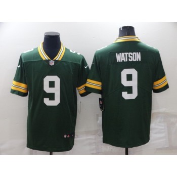 Men's Green Bay Packers #9 Christian Watson Green Vapor Untouchable Limited Stitched Football Jersey Men's Green Bay Packers #9 Christian Watson Green Vapor Untouchable Limited Stitched Football Jersey