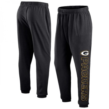 Men's Green Bay Packers Black From Tracking Sweatpants Men's Green Bay Packers Black From Tracking Sweatpants
