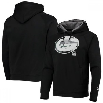 Men's Green Bay Packers Black Pullover Hoodie Men's Green Bay Packers Black Pullover Hoodie