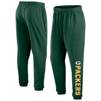 Men's Green Bay Packers Green Chop Block Fleece Sweatpants Men's Green Bay Packers Green Chop Block Fleece Sweatpants