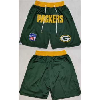 Men's Green Bay Packers Navy Shorts(Run Small) Men's Green Bay Packers Navy Shorts(Run Small)