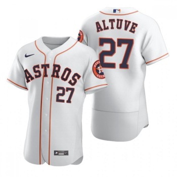 Men's Houston Astros #27 Jose Altuve Flex Base Stitched MLB Jersey Men's Houston Astros #27 Jose Altuve Flex Base Stitched MLB Jersey