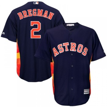 Men's Houston Astros #2 Alex Bregman Navy Cool Base Stitched MLB Jersey Men's Houston Astros #2 Alex Bregman Navy Cool Base Stitched MLB Jersey