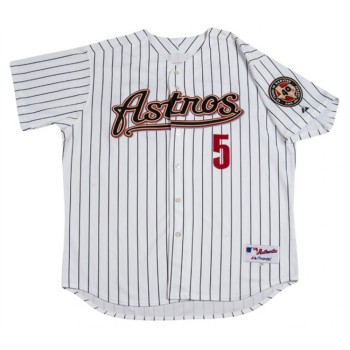 Men's Houston Astros #5 Jeff Bagwell White Cool Base Stitched Baseball Jersey Men's Houston Astros #5 Jeff Bagwell White Cool Base Stitched Baseball Jersey