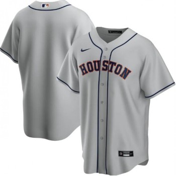 Men's Houston Astros Blank Grey Cool Base Stitched Jersey Men's Houston Astros Blank Grey Cool Base Stitched Jersey