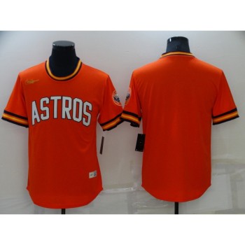 Men's Houston Astros Blank Orange Cool Base Stitched Jersey Men's Houston Astros Blank Orange Cool Base Stitched Jersey