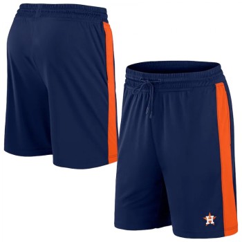 Men's Houston Astros Navy Shorts Men's Houston Astros Navy Shorts