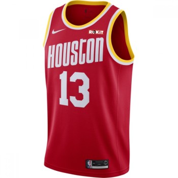 Men's Houston Rockets #13 James Harden Red 2019 Classic Editton Stitched NBA Jersey Men's Houston Rockets #13 James Harden Red 2019 Classic Editton Stitched NBA Jersey