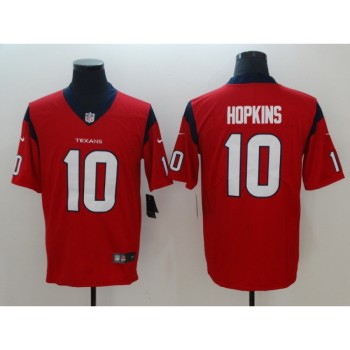 Men's Houston Texans #10 DeAndre Hopkins Red Vapor Untouchable Limited Stitched NFL Jersey Men's Houston Texans #10 DeAndre Hopkins Red Vapor Untouchable Limited Stitched NFL Jersey
