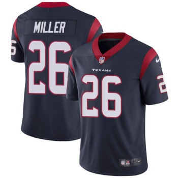 Men's Houston Texans #26 Lamar Miller Navy Blue Vapor Untouchable Limited Stitched NFL Jersey Men's Houston Texans #26 Lamar Miller Navy Blue Vapor Untouchable Limited Stitched NFL Jersey