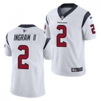 Men's Houston Texans #2 Mark Ingram II White Vapor Untouchable Limited Stitched Jersey Men's Houston Texans #2 Mark Ingram II White Vapor Untouchable Limited Stitched Jersey