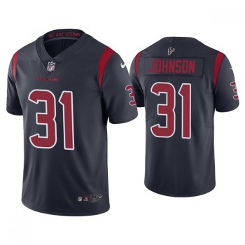 Men's Houston Texans #31 David Johnson New Navy Color Rush Limited Stitched Jersey Men's Houston Texans #31 David Johnson New Navy Color Rush Limited Stitched Jersey