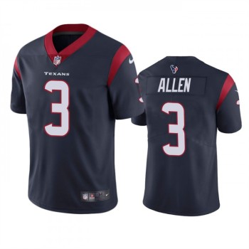 Men's Houston Texans #3 Kyle Allen Navy Vapor Untouchable Limited Stitched Jersey Men's Houston Texans #3 Kyle Allen Navy Vapor Untouchable Limited Stitched Jersey