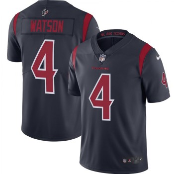Men's Houston Texans #4 Deshaun Watson 2019 Navy Rush Limited Stitched NFL Jersey Men's Houston Texans #4 Deshaun Watson 2019 Navy Rush Limited Stitched NFL Jersey