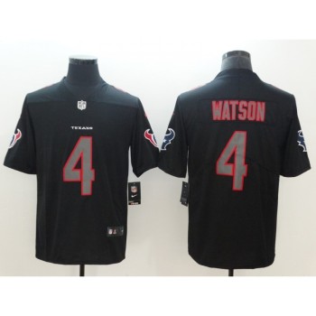 Men's Houston Texans #4 Deshaun Watson Black 2018 Impact Limited Stitched NFL Jersey Men's Houston Texans #4 Deshaun Watson Black 2018 Impact Limited Stitched NFL Jersey