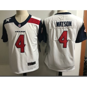 Men's Houston Texans #4 Deshaun Watson White Special Edition Stitched NFL Jersey Men's Houston Texans #4 Deshaun Watson White Special Edition Stitched NFL Jersey