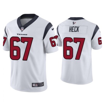 Men's Houston Texans #67 Charlie Heck White Vapor Untouchable Limited Stitched Jersey Men's Houston Texans #67 Charlie Heck White Vapor Untouchable Limited Stitched Jersey