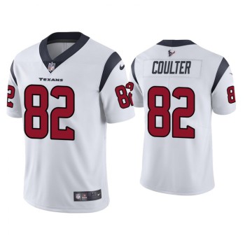Men's Houston Texans #82 Isaiah Coulter White Vapor Untouchable Limited Stitched Jersey Men's Houston Texans #82 Isaiah Coulter White Vapor Untouchable Limited Stitched Jersey