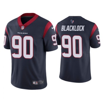 Men's Houston Texans #90 Ross Blacklock Navy Vapor Untouchable Limited Stitched Jersey Men's Houston Texans #90 Ross Blacklock Navy Vapor Untouchable Limited Stitched Jersey