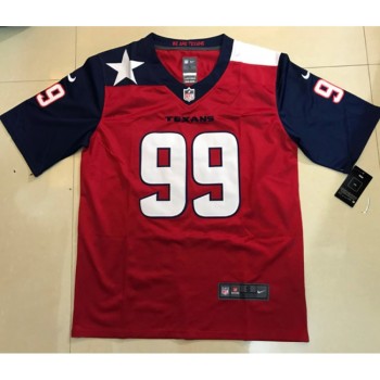Men's Houston Texans #99 J.J. Watt Red Special Edition Stitched NFL Jersey Men's Houston Texans #99 J.J. Watt Red Special Edition Stitched NFL Jersey