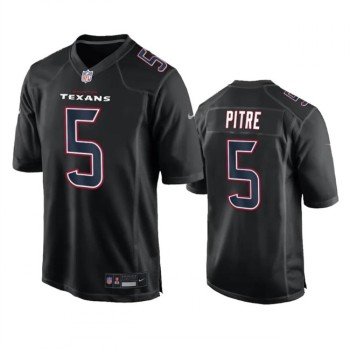 Men's Houston Texans #5 Jalen Pitre Black Fashion Vapor Untouchable Limited Stitched Football Jersey Men's Houston Texans #5 Jalen Pitre Black Fashion Vapor Untouchable Limited Stitched Football Jersey