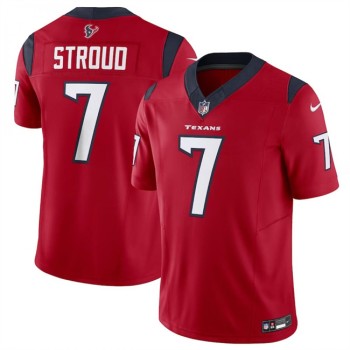 Men's Houston Texans #7 C.J. Stroud Red 2023 F.U.S.E Vapor Untouchable Stitched Football Jersey Men's Houston Texans #7 C.J. Stroud Red 2023 F.U.S.E Vapor Untouchable Stitched Football Jersey