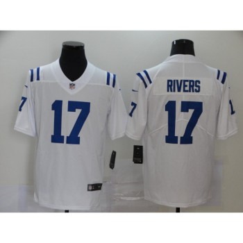 Men's Indianapolis Colts #17 Philip Rivers White Vapor Untouchable Limited Stitched NFL Jersey Men's Indianapolis Colts #17 Philip Rivers White Vapor Untouchable Limited Stitched NFL Jersey