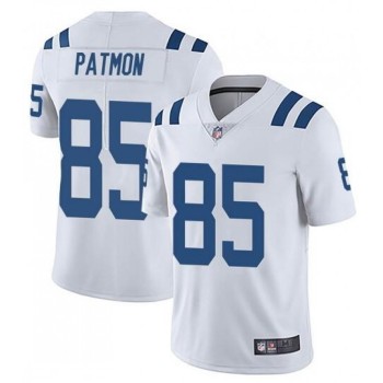 Men's Indianapolis Colts #85 Dezmon Patmon White Stitched Jersey Men's Indianapolis Colts #85 Dezmon Patmon White Stitched Jersey