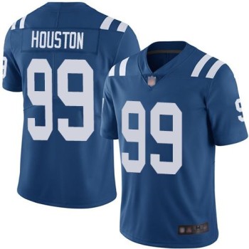 Men's Indianapolis Colts #99 Justin Houston Royal Blue Vapor Untouchable Limited Stitched NFL Jersey Men's Indianapolis Colts #99 Justin Houston Royal Blue Vapor Untouchable Limited Stitched NFL Jersey