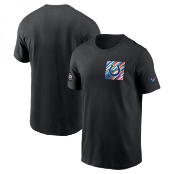 Men's Indianapolis Colts Black 2023 Crucial Catch Sideline Tri-Blend T-Shirt Men's Indianapolis Colts Black 2023 Crucial Catch Sideline Tri-Blend T-Shirt
